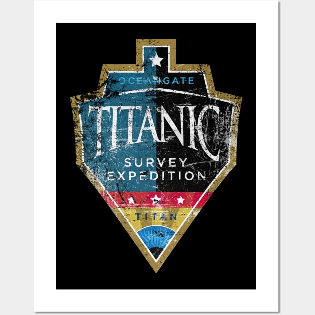 Titanic Survey Expedition (Titan) Wall Art by Creatum